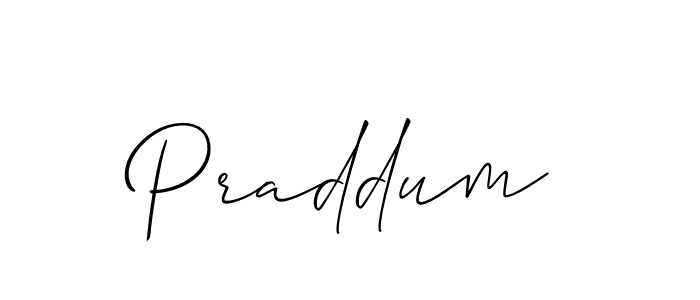 How to make Praddum name signature. Use Allison_Script style for creating short signs online. This is the latest handwritten sign. Praddum signature style 2 images and pictures png