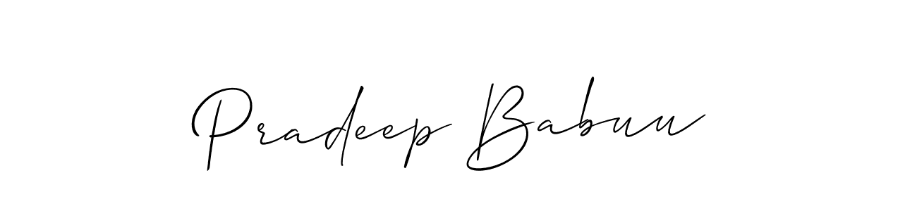 See photos of Pradeep Babuu official signature by Spectra . Check more albums & portfolios. Read reviews & check more about Allison_Script font. Pradeep Babuu signature style 2 images and pictures png