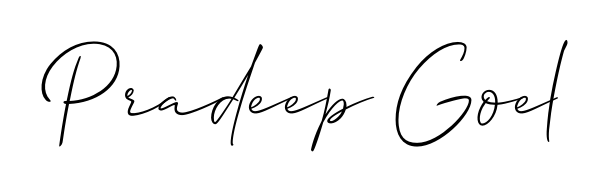 Designed for modern professionals: Pradeep Goel name signature crafted with Allison_Script script. Ready for digital PDF workflows. Pradeep Goel signature style 2 images and pictures png