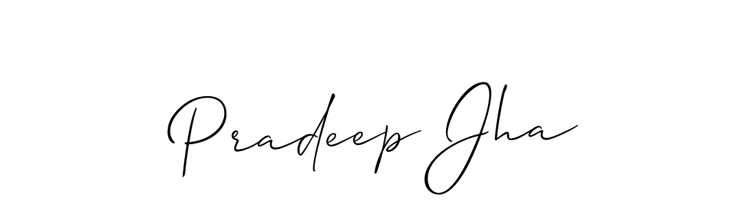 Once you've used our free online signature maker to create your best signature Allison_Script style, it's time to enjoy all of the benefits that Pradeep Jha name signing documents. Pradeep Jha signature style 2 images and pictures png