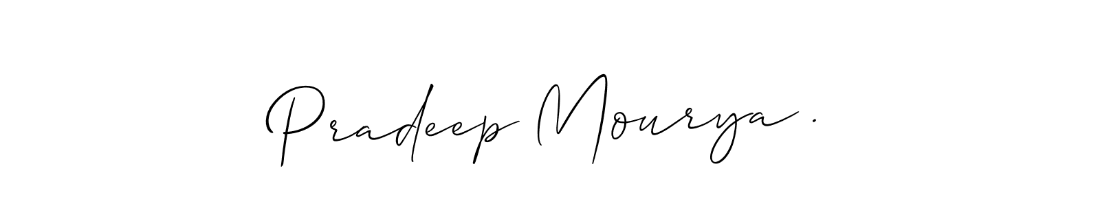 if you are searching for the best signature style for your name Pradeep Mourya .. so please give up your signature search. here we have designed multiple signature styles  using Allison_Script. Pradeep Mourya . signature style 2 images and pictures png