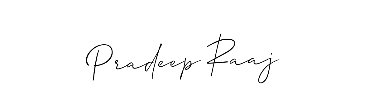 Best and Professional Signature Style for Pradeep Raaj. Allison_Script Best Signature Style Collection. Pradeep Raaj signature style 2 images and pictures png