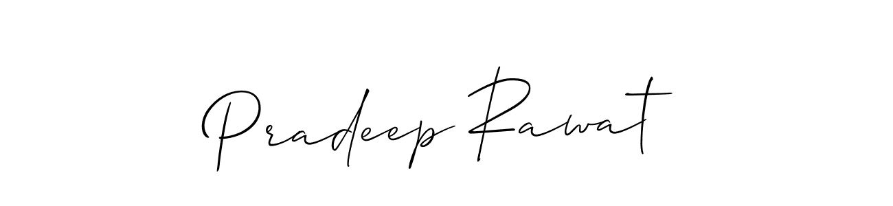 Make a beautiful signature design for name Pradeep Rawat. Use this online signature maker to create a handwritten signature for free. Pradeep Rawat signature style 2 images and pictures png