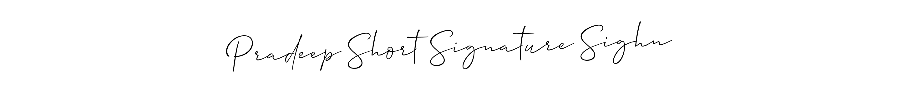 It looks lik you need a new signature style for name Pradeep Short Signature Sighn. Design unique handwritten (Allison_Script) signature with our free signature maker in just a few clicks. Pradeep Short Signature Sighn signature style 2 images and pictures png