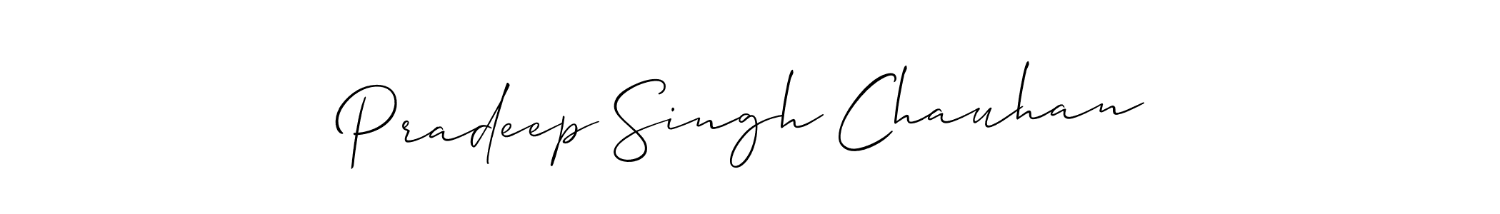 Pradeep Singh Chauhan stylish signature style. Best Handwritten Sign (Allison_Script) for my name. Handwritten Signature Collection Ideas for my name Pradeep Singh Chauhan. Pradeep Singh Chauhan signature style 2 images and pictures png