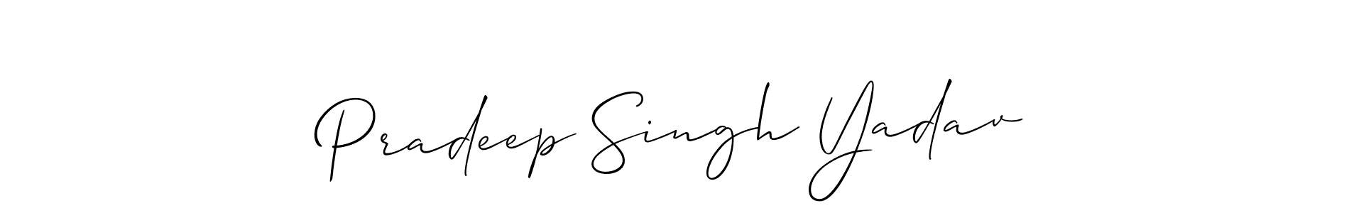 You can use this online signature creator to create a handwritten signature for the name Pradeep Singh Yadav. This is the best online autograph maker. Pradeep Singh Yadav signature style 2 images and pictures png