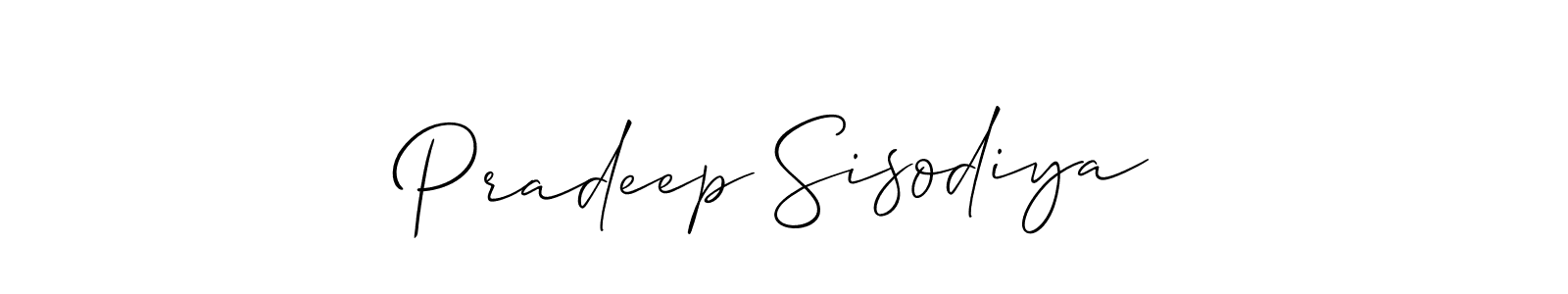 See photos of Pradeep Sisodiya official signature by Spectra . Check more albums & portfolios. Read reviews & check more about Allison_Script font. Pradeep Sisodiya signature style 2 images and pictures png