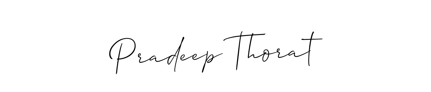 Best and Professional Signature Style for Pradeep Thorat. Allison_Script Best Signature Style Collection. Pradeep Thorat signature style 2 images and pictures png