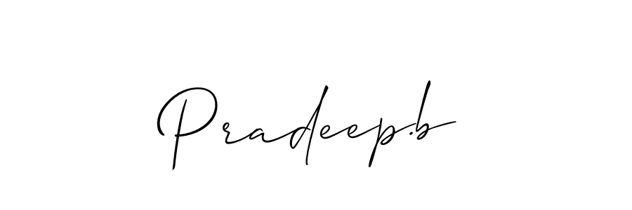 Here are the top 10 professional signature styles for the name Pradeep.b. These are the best autograph styles you can use for your name. Pradeep.b signature style 2 images and pictures png