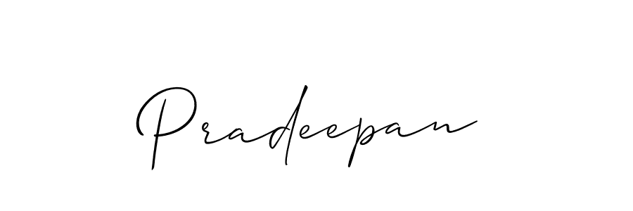 How to Draw Pradeepan signature style? Allison_Script is a latest design signature styles for name Pradeepan. Pradeepan signature style 2 images and pictures png