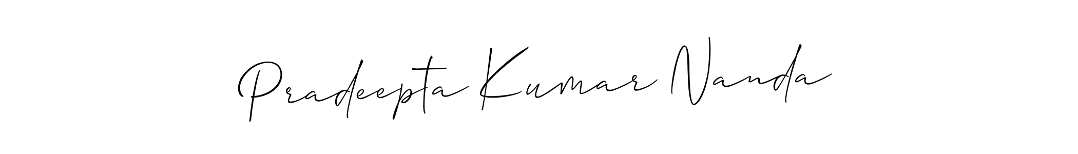 Once you've used our free online signature maker to create your best signature Allison_Script style, it's time to enjoy all of the benefits that Pradeepta Kumar Nanda name signing documents. Pradeepta Kumar Nanda signature style 2 images and pictures png