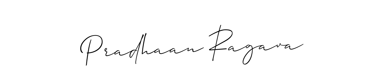 Also You can easily find your signature by using the search form. We will create Pradhaan Ragava name handwritten signature images for you free of cost using Allison_Script sign style. Pradhaan Ragava signature style 2 images and pictures png