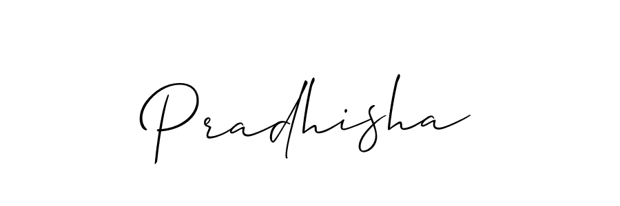 Similarly Allison_Script is the best handwritten signature design. Signature creator online .You can use it as an online autograph creator for name Pradhisha. Pradhisha signature style 2 images and pictures png