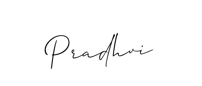 Pradhvi stylish signature style. Best Handwritten Sign (Allison_Script) for my name. Handwritten Signature Collection Ideas for my name Pradhvi. Pradhvi signature style 2 images and pictures png