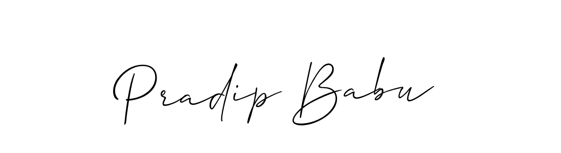 Make a beautiful signature design for name Pradip Babu. Use this online signature maker to create a handwritten signature for free. Pradip Babu signature style 2 images and pictures png