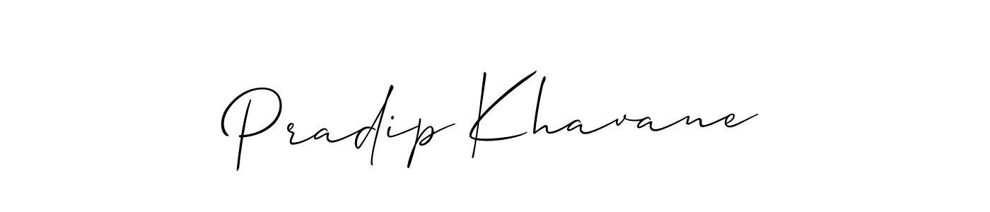 Also You can easily find your signature by using the search form. We will create Pradip Khavane name handwritten signature images for you free of cost using Allison_Script sign style. Pradip Khavane signature style 2 images and pictures png