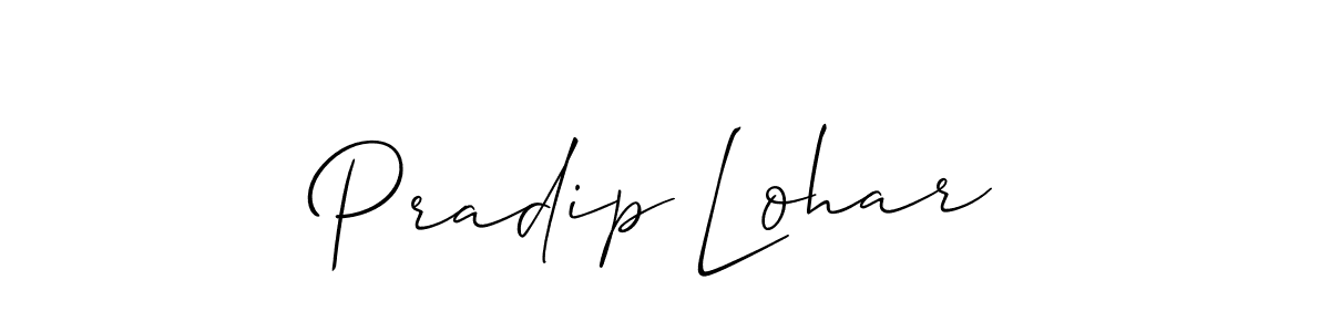 Also You can easily find your signature by using the search form. We will create Pradip Lohar name handwritten signature images for you free of cost using Allison_Script sign style. Pradip Lohar signature style 2 images and pictures png