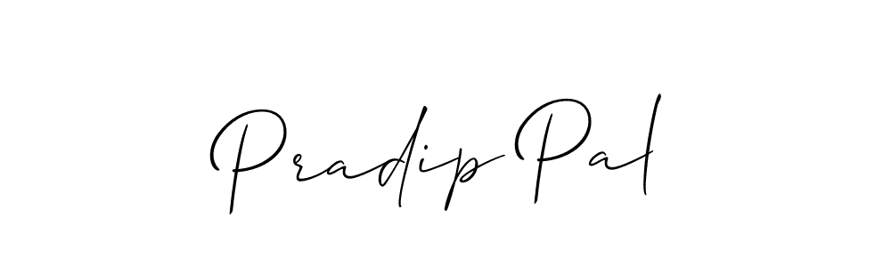 if you are searching for the best signature style for your name Pradip Pal. so please give up your signature search. here we have designed multiple signature styles  using Allison_Script. Pradip Pal signature style 2 images and pictures png