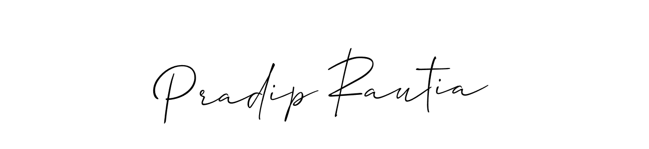 How to Draw Pradip Rautia signature style? Allison_Script is a latest design signature styles for name Pradip Rautia. Pradip Rautia signature style 2 images and pictures png