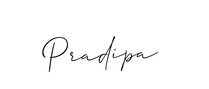 Once you've used our free online signature maker to create your best signature Allison_Script style, it's time to enjoy all of the benefits that Pradipa name signing documents. Pradipa signature style 2 images and pictures png