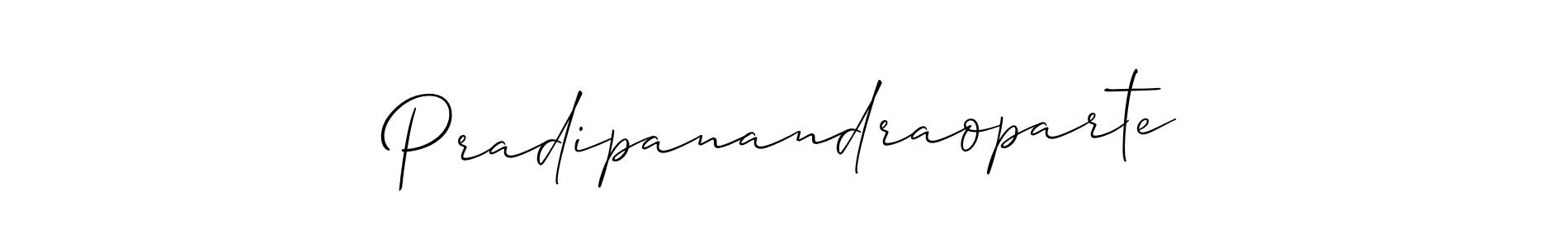 Best and Professional Signature Style for Pradipanandraoparte. Allison_Script Best Signature Style Collection. Pradipanandraoparte signature style 2 images and pictures png