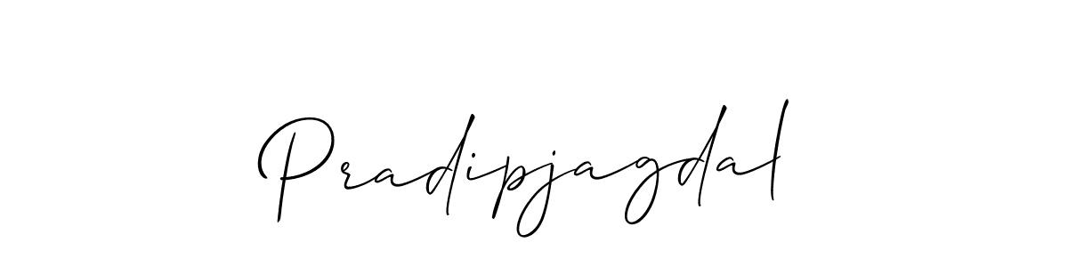 Make a beautiful signature design for name Pradipjagdal. Use this online signature maker to create a handwritten signature for free. Pradipjagdal signature style 2 images and pictures png