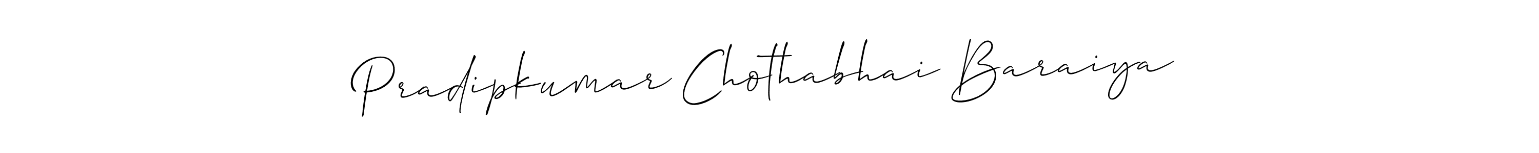 Once you've used our free online signature maker to create your best signature Allison_Script style, it's time to enjoy all of the benefits that Pradipkumar Chothabhai Baraiya name signing documents. Pradipkumar Chothabhai Baraiya signature style 2 images and pictures png