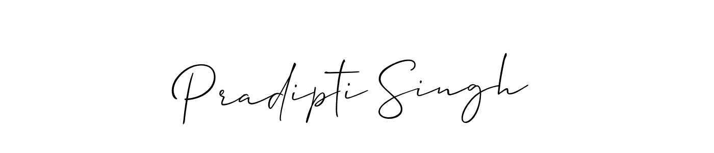 It looks lik you need a new signature style for name Pradipti Singh. Design unique handwritten (Allison_Script) signature with our free signature maker in just a few clicks. Pradipti Singh signature style 2 images and pictures png