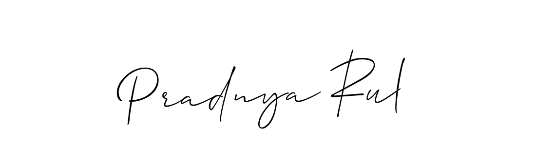 Best and Professional Signature Style for Pradnya Rul. Allison_Script Best Signature Style Collection. Pradnya Rul signature style 2 images and pictures png