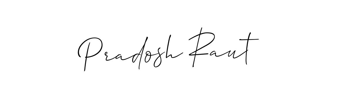Make a beautiful signature design for name Pradosh Raut. Use this online signature maker to create a handwritten signature for free. Pradosh Raut signature style 2 images and pictures png