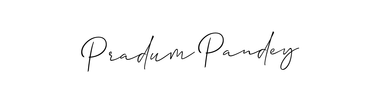 Here are the top 10 professional signature styles for the name Pradum Pandey. These are the best autograph styles you can use for your name. Pradum Pandey signature style 2 images and pictures png