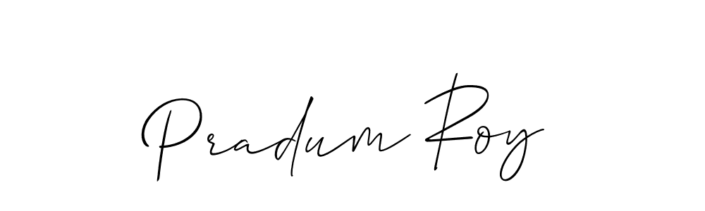 Best and Professional Signature Style for Pradum Roy. Allison_Script Best Signature Style Collection. Pradum Roy signature style 2 images and pictures png