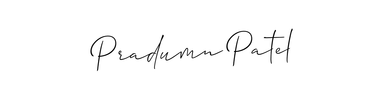 Make a beautiful signature design for name Pradumn Patel. Use this online signature maker to create a handwritten signature for free. Pradumn Patel signature style 2 images and pictures png