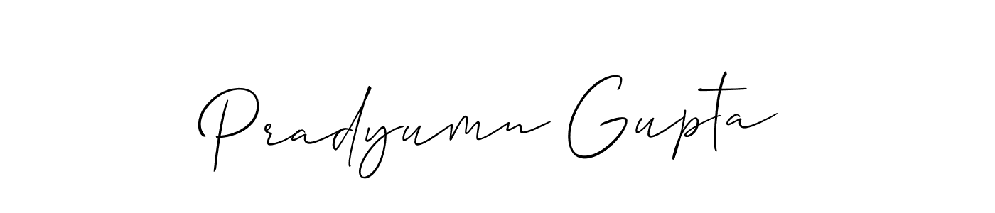 You can use this online signature creator to create a handwritten signature for the name Pradyumn Gupta. This is the best online autograph maker. Pradyumn Gupta signature style 2 images and pictures png