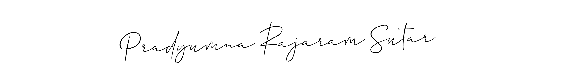 Best and Professional Signature Style for Pradyumna Rajaram Sutar. Allison_Script Best Signature Style Collection. Pradyumna Rajaram Sutar signature style 2 images and pictures png