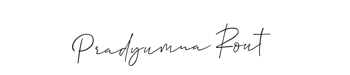 You can use this online signature creator to create a handwritten signature for the name Pradyumna Rout. This is the best online autograph maker. Pradyumna Rout signature style 2 images and pictures png