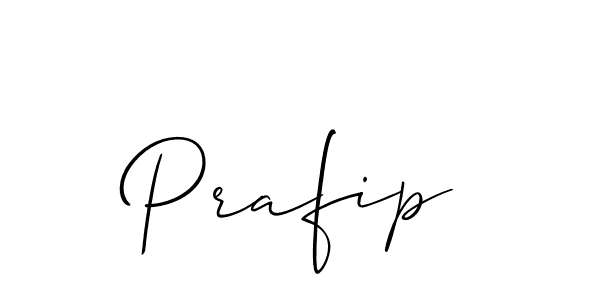 It looks lik you need a new signature style for name Prafip. Design unique handwritten (Allison_Script) signature with our free signature maker in just a few clicks. Prafip signature style 2 images and pictures png