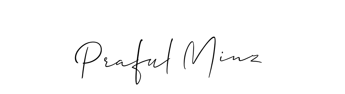 You can use this online signature creator to create a handwritten signature for the name Praful Minz. This is the best online autograph maker. Praful Minz signature style 2 images and pictures png