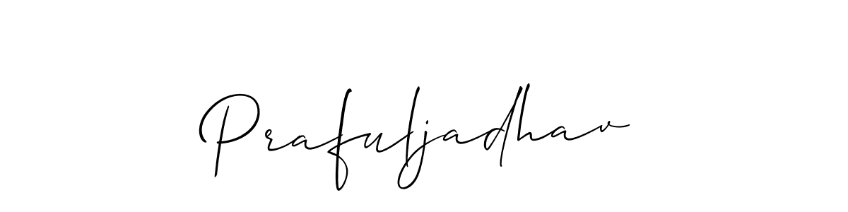 Here are the top 10 professional signature styles for the name Prafuljadhav. These are the best autograph styles you can use for your name. Prafuljadhav signature style 2 images and pictures png