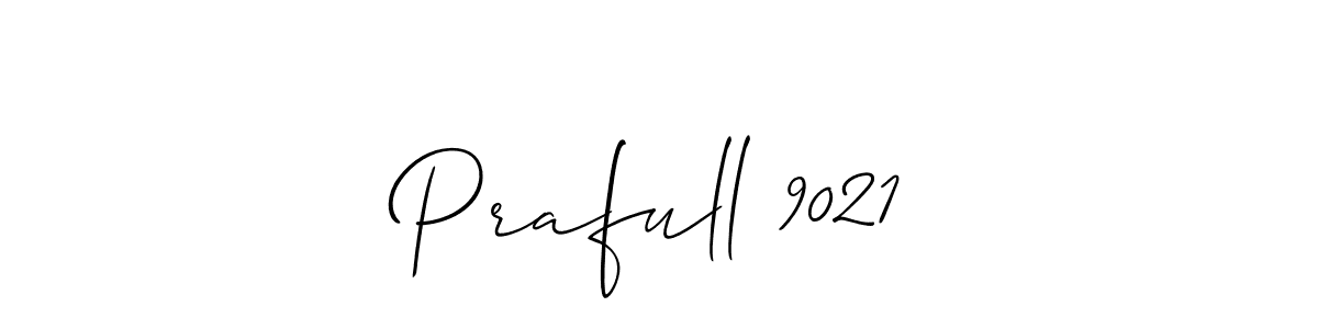 Create a beautiful signature design for name Prafull 9021. With this signature (Allison_Script) fonts, you can make a handwritten signature for free. Prafull 9021 signature style 2 images and pictures png