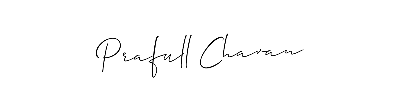 The best way (Allison_Script) to make a short signature is to pick only two or three words in your name. The name Prafull Chavan include a total of six letters. For converting this name. Prafull Chavan signature style 2 images and pictures png