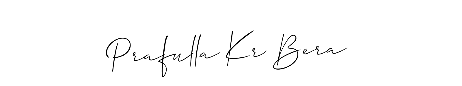 Here are the top 10 professional signature styles for the name Prafulla Kr Bera. These are the best autograph styles you can use for your name. Prafulla Kr Bera signature style 2 images and pictures png