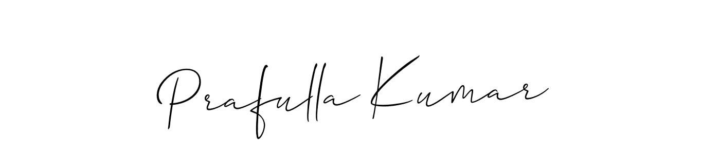 Make a beautiful signature design for name Prafulla Kumar. Use this online signature maker to create a handwritten signature for free. Prafulla Kumar signature style 2 images and pictures png