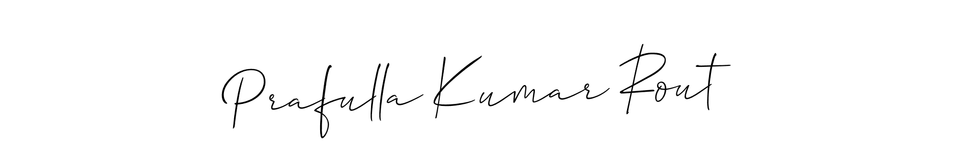 Also You can easily find your signature by using the search form. We will create Prafulla Kumar Rout name handwritten signature images for you free of cost using Allison_Script sign style. Prafulla Kumar Rout signature style 2 images and pictures png