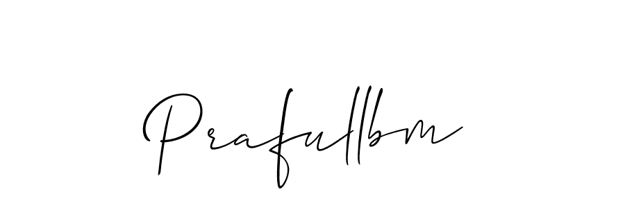 if you are searching for the best signature style for your name Prafullbm. so please give up your signature search. here we have designed multiple signature styles  using Allison_Script. Prafullbm signature style 2 images and pictures png
