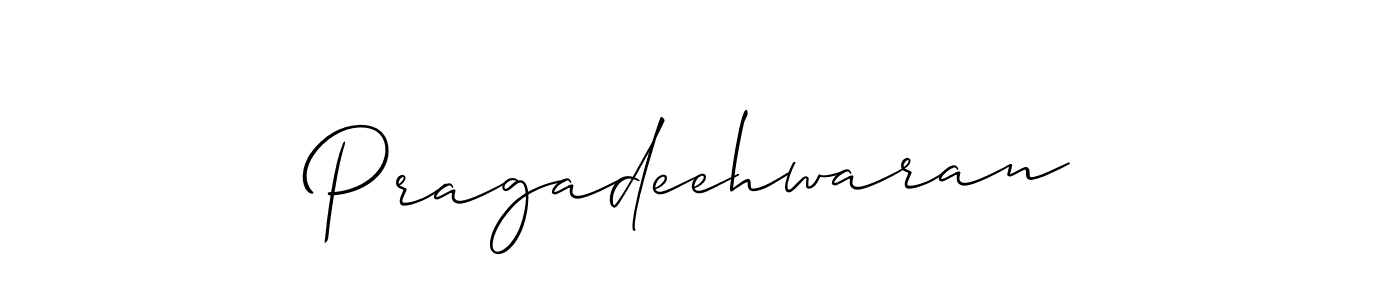 It looks lik you need a new signature style for name Pragadeehwaran. Design unique handwritten (Allison_Script) signature with our free signature maker in just a few clicks. Pragadeehwaran signature style 2 images and pictures png