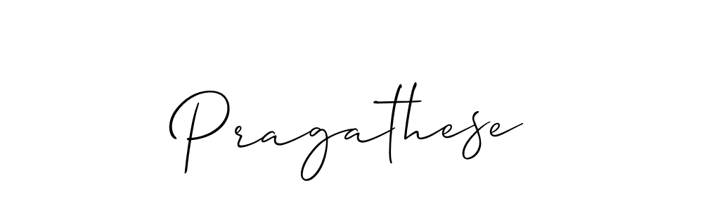 Best and Professional Signature Style for Pragathese. Allison_Script Best Signature Style Collection. Pragathese signature style 2 images and pictures png