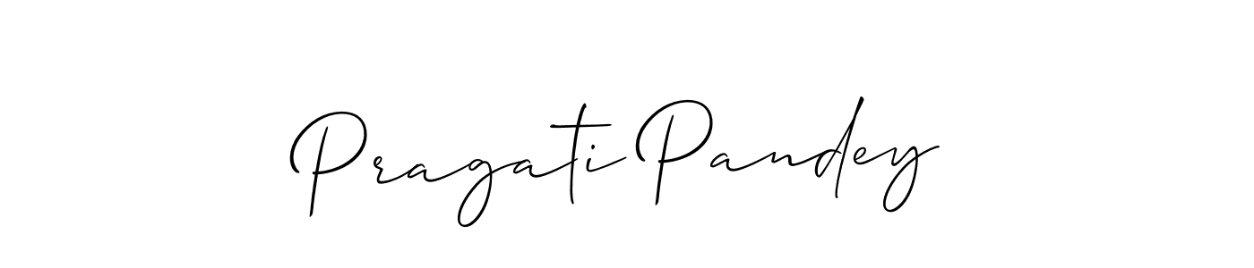 Make a beautiful signature design for name Pragati Pandey. Use this online signature maker to create a handwritten signature for free. Pragati Pandey signature style 2 images and pictures png