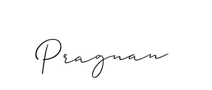 if you are searching for the best signature style for your name Pragnan. so please give up your signature search. here we have designed multiple signature styles  using Allison_Script. Pragnan signature style 2 images and pictures png