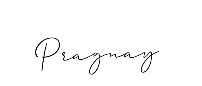 It looks lik you need a new signature style for name Pragnay. Design unique handwritten (Allison_Script) signature with our free signature maker in just a few clicks. Pragnay signature style 2 images and pictures png